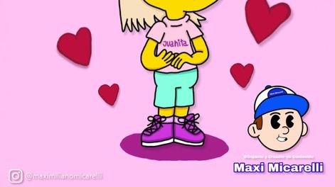 Dibujo de Juanita Ghiotti, realizado por Maxi.