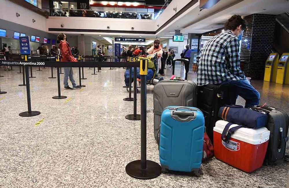 Aeropuerto internacional Francisco Gabrielli de la provincia de Mendoza  Foto: José Gutierrez / Los Andes