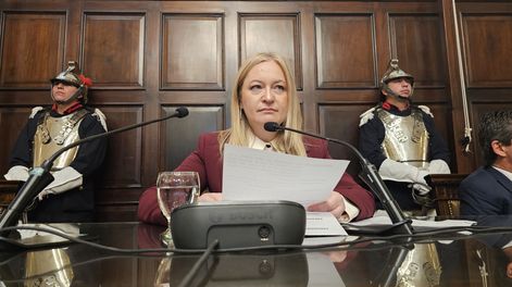 La vicegobernadora Hebe Casado en la Asamblea Legislativa