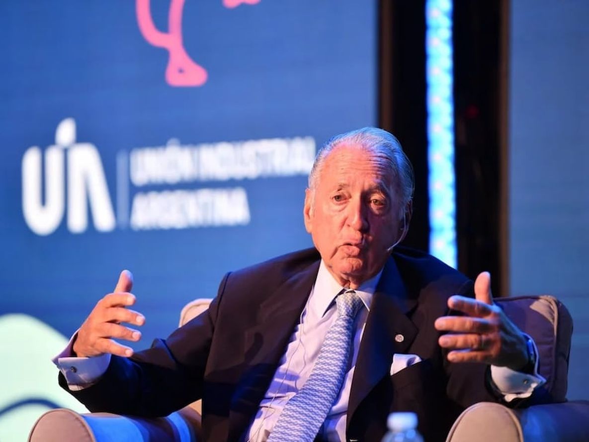 Daniel Funes de Rioja, titular de la Unión Industrial Argentina (UIA). NA