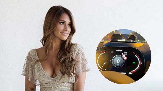 Antonela Roccuzzo mostró su costoso vehículo.