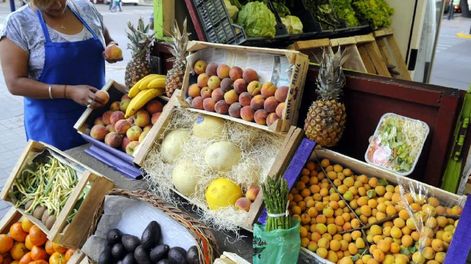 A pesar de que las frutas mostraron un aumento en abril, fueron menores en comparación a otros rubros - Foto ilustrativa