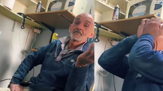 “Para mí, ser el último macho argentino es bancarse lo que venga. Porque el hombre para eso está hecho”, aseguró Jorge. Foto: Captura video