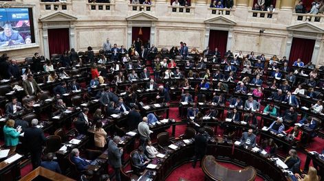 La Cámara de Diputados realiza su última sesión antes de las elecciones (Foto: Clarín)