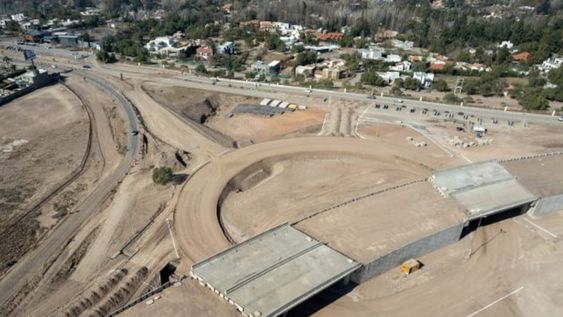 Avanza la RP 82: los puentes de La Tijera ya se elevan en la nueva Panamericana