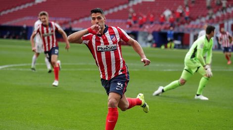 Luis Suárez, abrió el marcador.