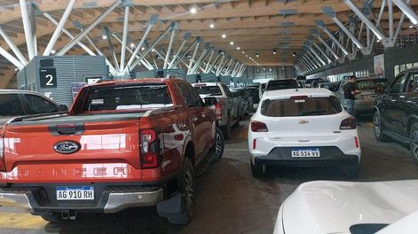 Una hora de espera para cruzar a Chile