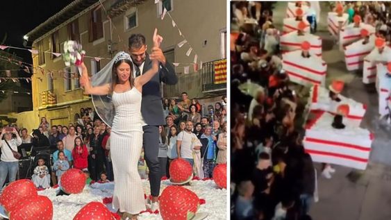 El disfraz más creativo de una fiesta de un pueblo Español resuena en redes sociales