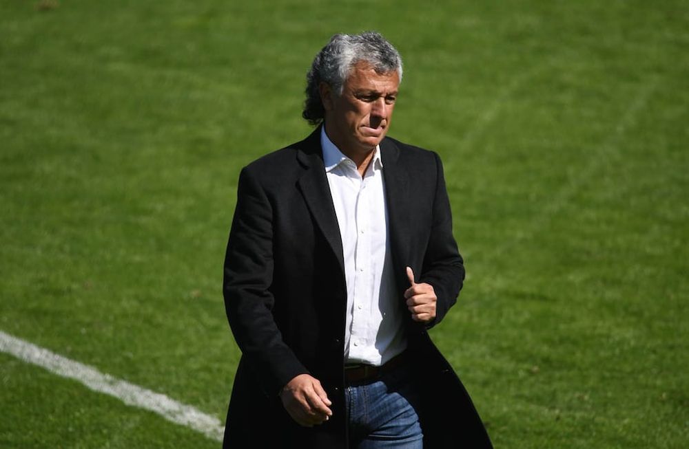 Futbol Liga Profesional, Godoy Cruz Antonio Tomba vs. Gimnasia y Esgrima de la Plata, en el estadio Feliciano Gambarte de Godoy Cruz.Pipo Gorosito D.T. de Gimnasia y Esgrima de la Plata