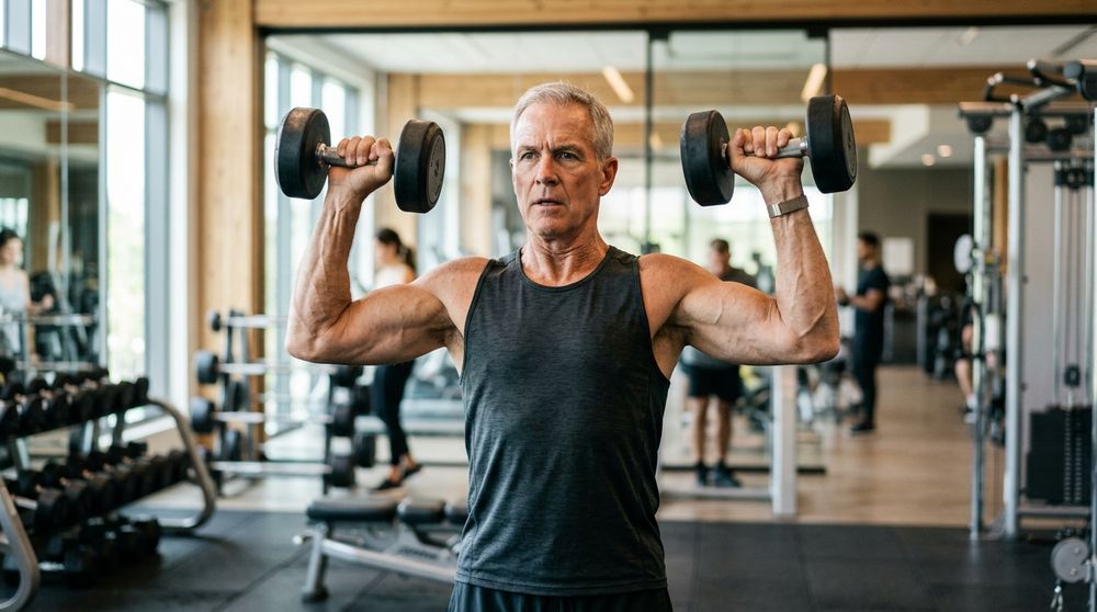 Este es el entrenamiento que debés seguir para mantener tu masa muscular.&nbsp;