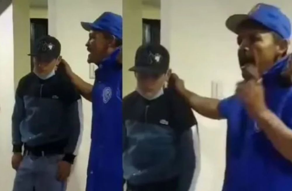 “Me da ira, me da tristeza, porque la gente me juzga, nos juzga”, reveló César, quien ejerce como vendedor ambulante de frutas. Foto: Captura de video.