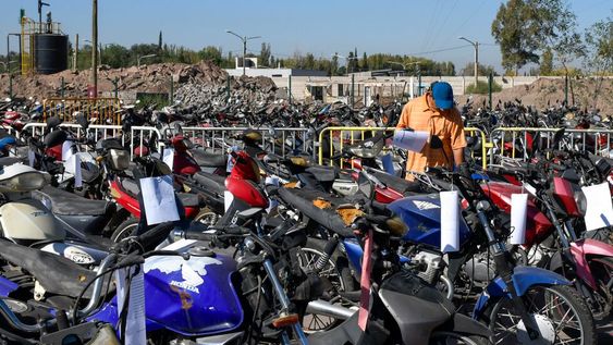 Comenzó un nuevo remate de vehículos en Guaymallén