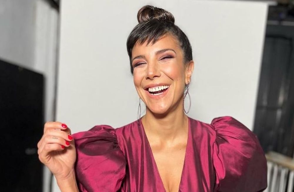 Andrea Rincón se quitó todo lo puesto para sacarse una foto en el baño