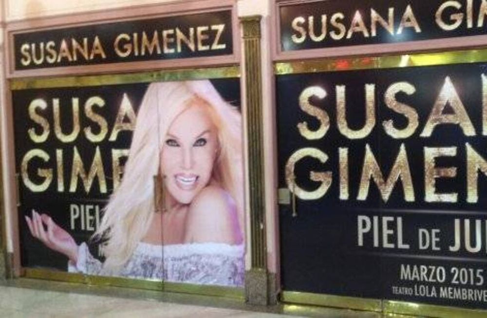 Susana Giménez regresa hoy a las tablas con Piel de Judas y entradas agotadas
