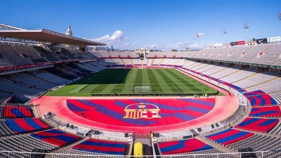 Fútbol. El mítico Estadio Olímpico de Montjuic, escenario donde debutó Messi Fútbol. El mítico Estadio Olímpico de Montjuic, escenario donde debutó Messi