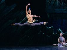 Jiva Velázquez, primera figura del ballet del Teatro Colón es parte de la compañía que vuelve a Mendoza.