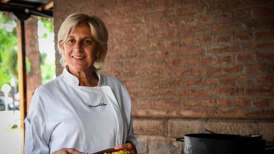 Graciela Hisa detiene su actividad de sabores nómades para dialogar con Los Andes. |&nbsp;