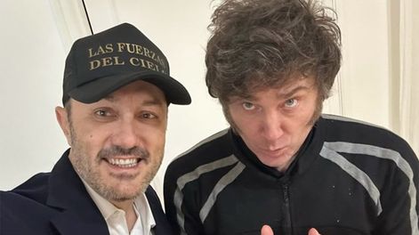 Luis Petri y Javier Milei (X).