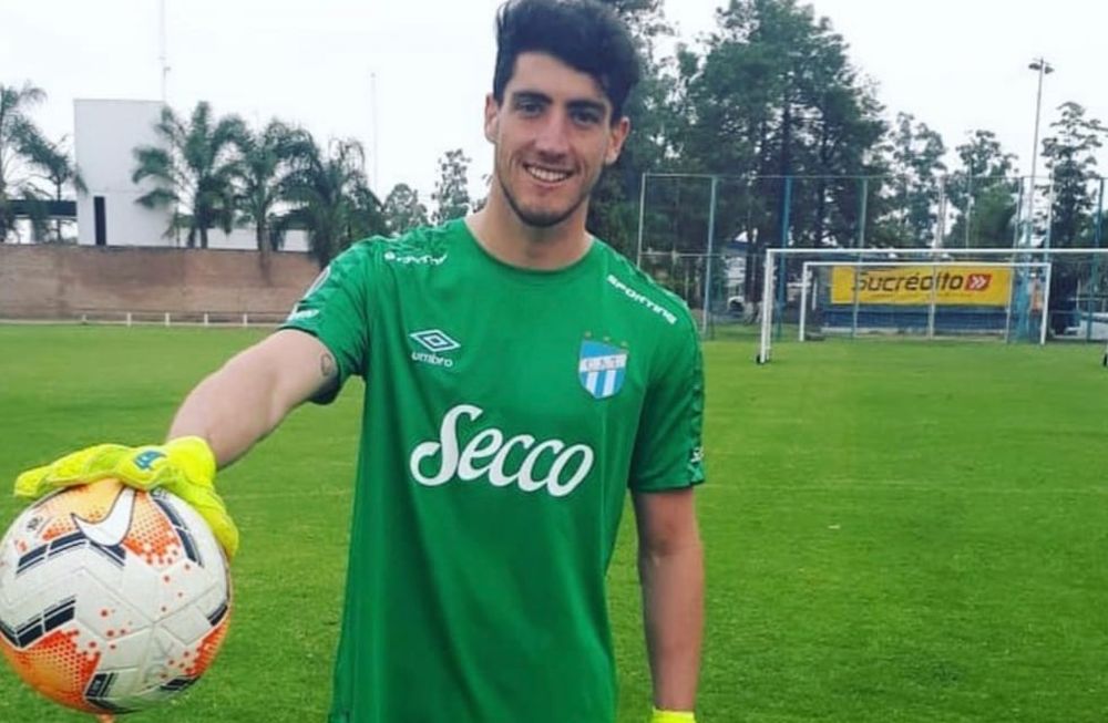 Tomás Marchiori, arquero y figura de Atlético Tucumán. / Instagram