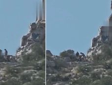 Video: aseguran haber visto gigantes caminando en un cerro de México y desatan una ola de teorías.