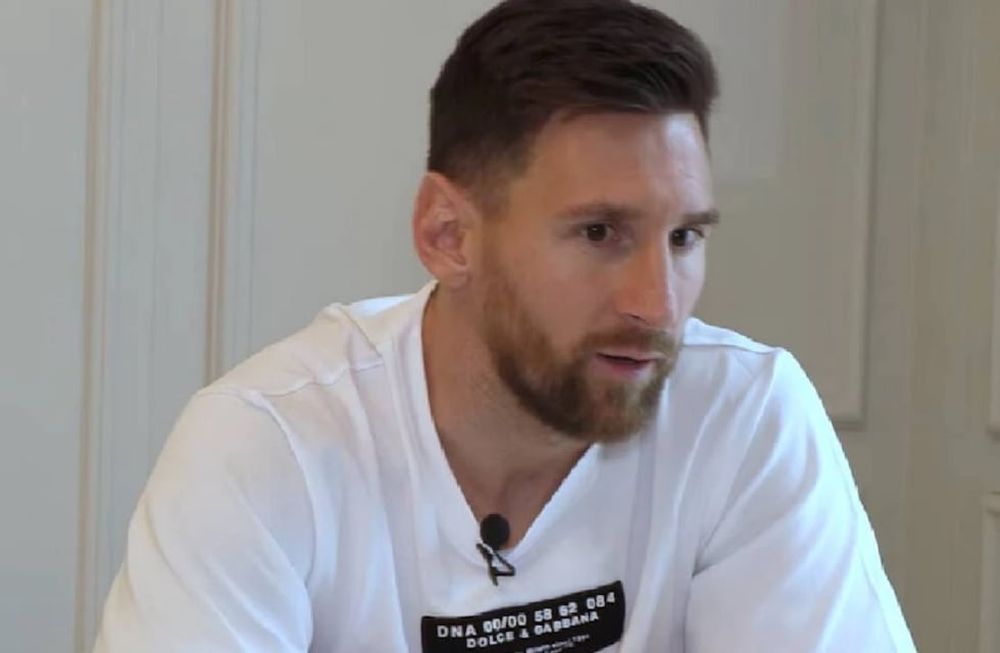 Entrevista de Lionel Messi con Diario Sports de España. / Gentileza