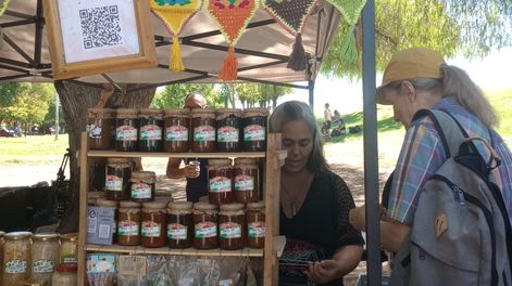 Los Andes | Feria de intercambios y de productos orgánicos en plena Ciudad de Mendoza