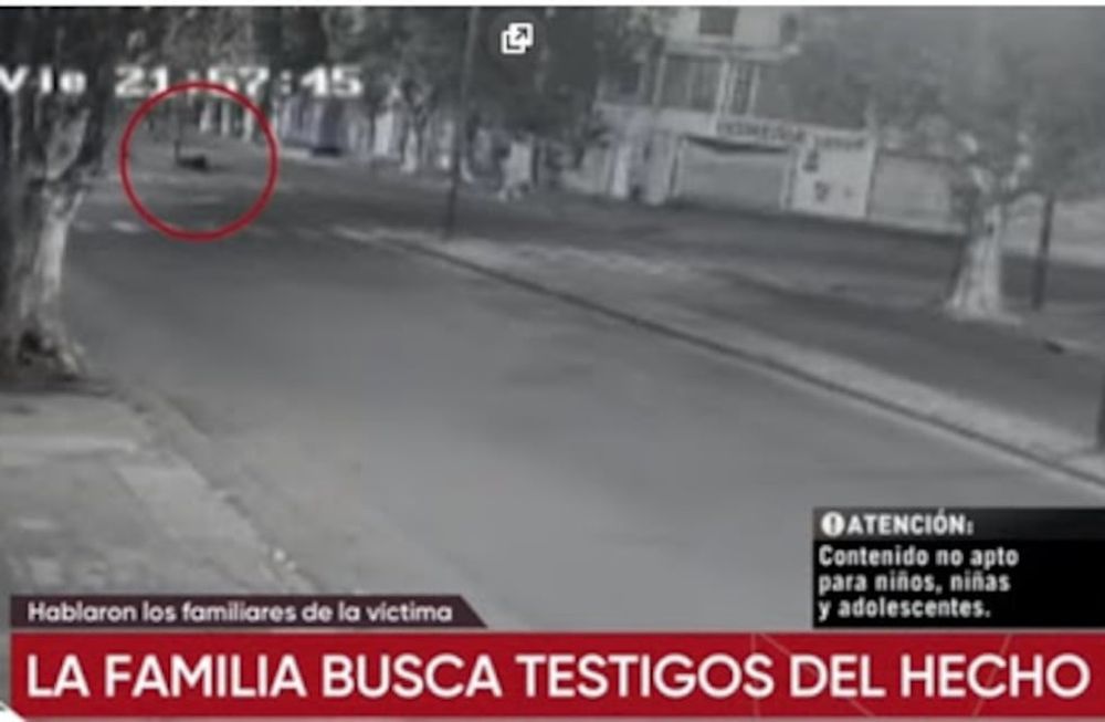 Buscan al conductor que atropello a un joven y se dio a la fuga