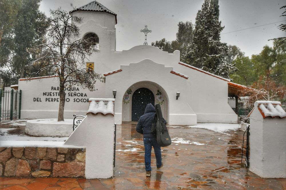 Así está Chacras de Coria. Foto: Daniel Caballero / Los Andes.