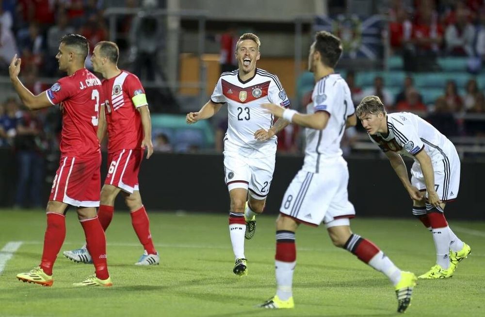 Un año después, Alemania volvió a convertir siete goles en un partido