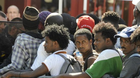 Migrantes en Francia