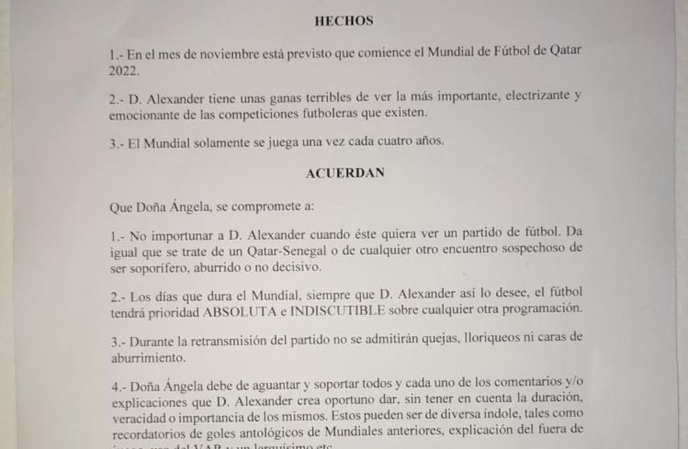 Una de las cláusulas especifica qué es lo que se hará en caso de que la Selección Argentina salga campeona. Foto: @RajadoresFutbol