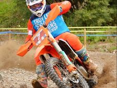 Enduro. Joaquín Abraham uno de los pilotos de la categoría Seniors A Enduro. Joaquín Abraham uno de los pilotos de la categoría Seniors A