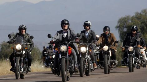 Motos clásicas y elegantes recorrerán la Ciudad de Mendoza para concientizar sobre el cáncer de próstata. Foto: Gentileza Federico Cossutta