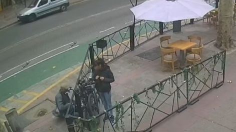 Los Andes | El robo de la bicicleta del periodista en una cafetería de avenida San Martín