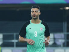 Mehdi Taremi, delantero del Olimpiacos y de la Selección de Irán.