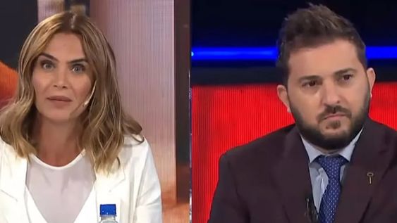 Diego Brancatelli y Amalia Granata discutieron en vivo por la sentencia de Lázaro Báez