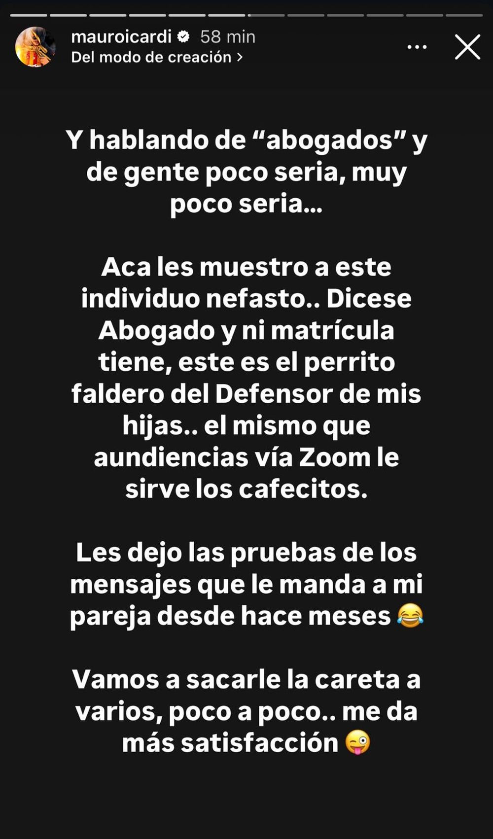 La respuesta de Mauro Icardi a las críticas por su relación con la China Suárez (5).jpeg