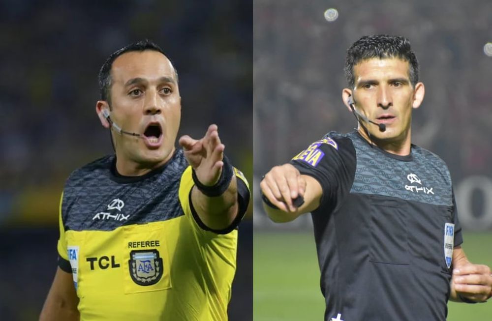 Fernando Espinoza y Andrés Merlos, árbitros mendocinos