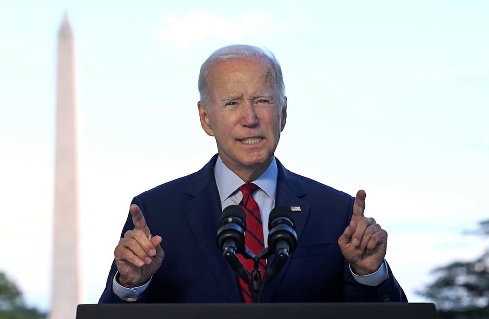 El presidente estadounidense Joe Biden (Jim Watson / Piscina vía AP)