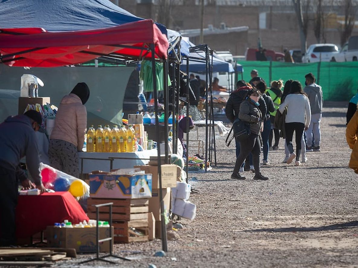Ferias Persa y trueque en el Borbollon - Imagen ilustrativa - Foto: Ignacio Blanco / Archivo Los Andes
