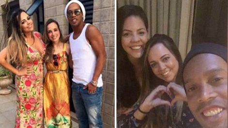 Ronaldinho se casará con dos mujeres en agosto