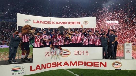 El PSV festeja un nuevo título en la liga holandesa