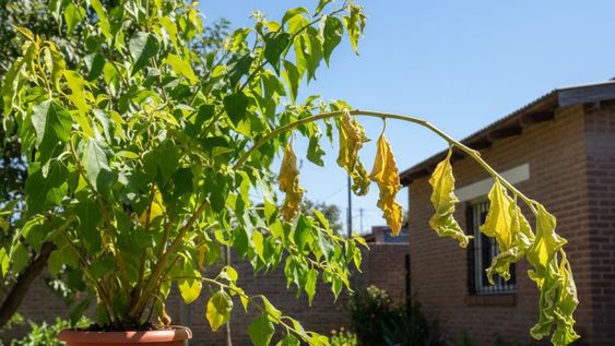 las hojas de tus plantas hablan: por que se doblan hacia abajo y no es por falta o exceso de agua