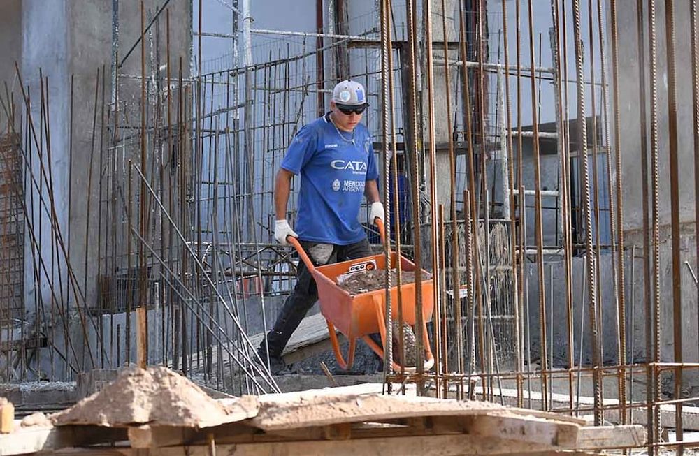 En el año 2021 la construcción tuvo un crecimiento del 15 % .Foto: José Gutierrez / Los Andes