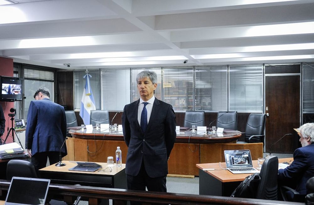 Walter bento Juez de Mendoza  durante el  día 2  del juicio en el Consejo de la Magistratura de la ciudad de Buenos Aires ArgentinaFoto Federico Lopez Claro