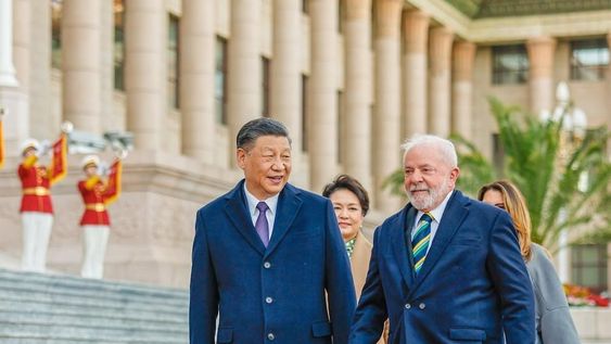 Xi Jinping y Lula Da Silva, presidentes de China y Brasil respectivamente.