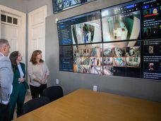 Los funcionarios de Seguridad brindaron información sobre el nuevo sistema de control carcelario. Gentileza Ministerio de Seguridad. y Justicia. 