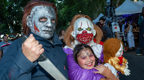 El festejo de la primera edición de&nbsp;Halloween en la Arístides.