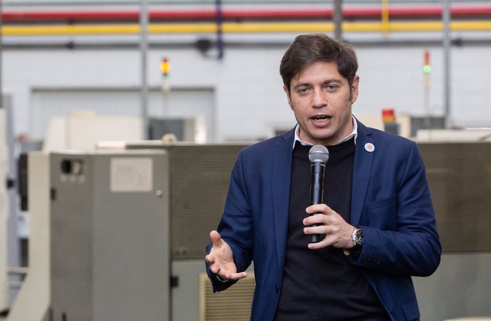 Axel Kicillof, gobernador de Buenos Aires.