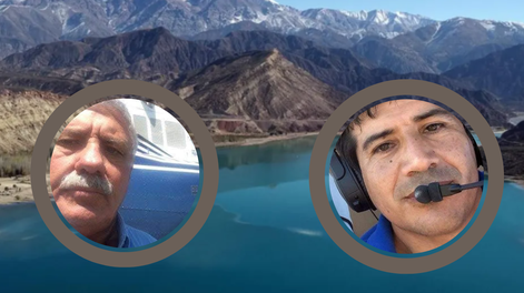 A 10 años de la tragedia: el día en que el lago Potrerillos se tragó un helicóptero y a sus dos tripulantes